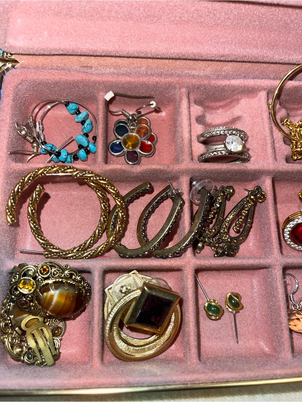 Earring Collection + Jewelry Box - Picture 8 of 8